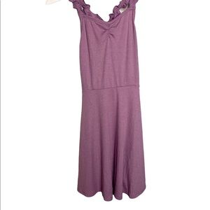 Frill Shoulder Strap Tank Dress